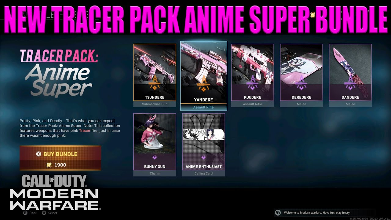 Featured image of post Cod Modern Warfare Anime Pack