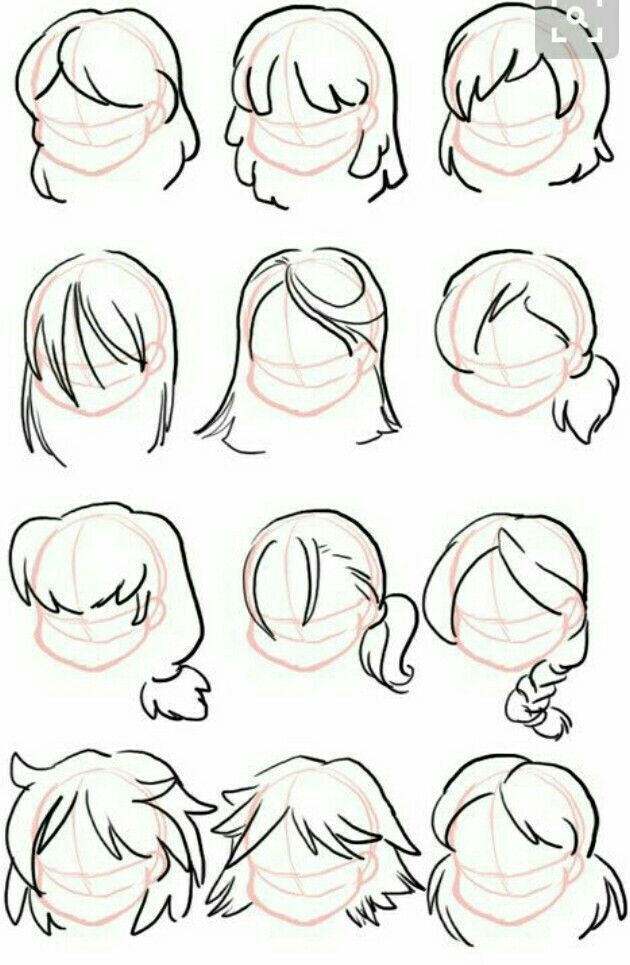 Featured image of post Hair Drawing Reference Easy