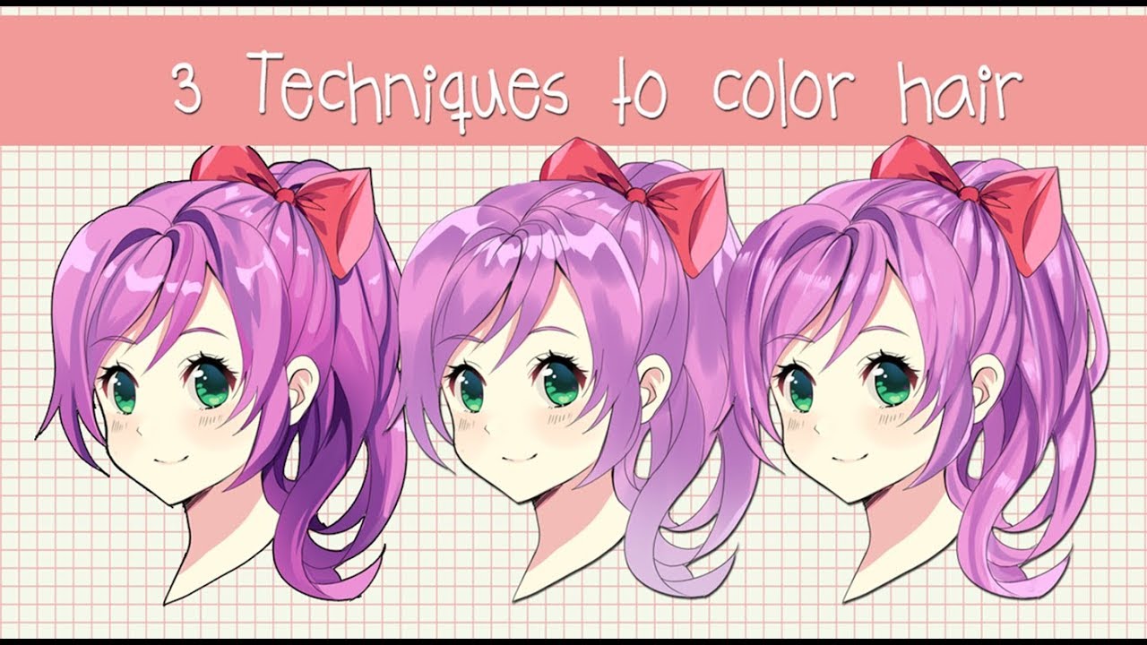 Featured image of post How To Color Hair Anime