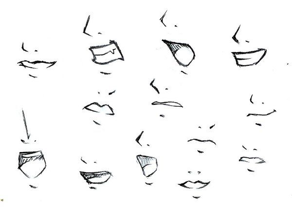 Featured image of post How To Draw Anime Mouth And Nose