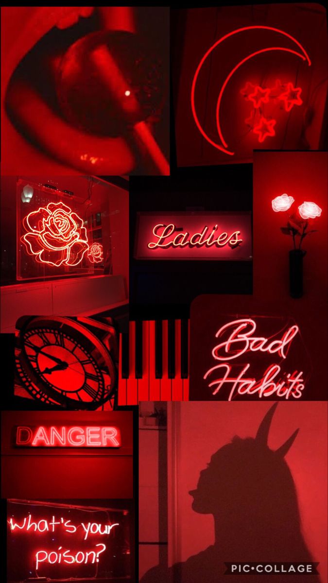 Featured image of post Neon Aesthetic Red And Black Wallpaper Iphone