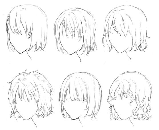 Featured image of post Short Anime Hair Reference
