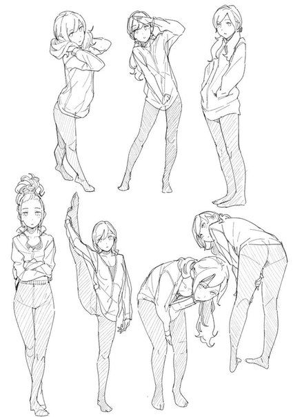 Featured image of post Standing Anime Art Reference Poses